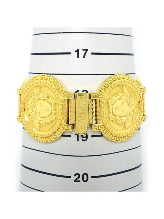 Versace Wristwatch Coin Watch Medusa Gold Dial Quartz Analog main image 10